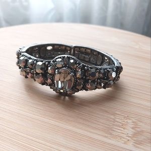 HOBE 1965 Hematite Cuff Bracelet